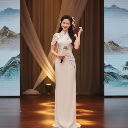 Premium Chinese-Style Performance Gown